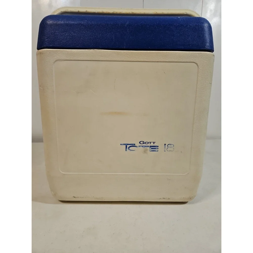 Vintage Miracle Whip Ice Chest 1979 GOTT TOTE 18 Model#1818 Cooler 16Hx14Wx10